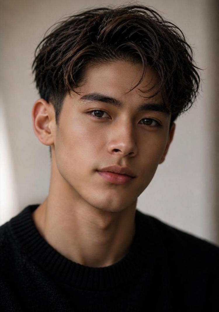 Gaya Rambut Pria + Comma Hair: Gaya Rambut Korea