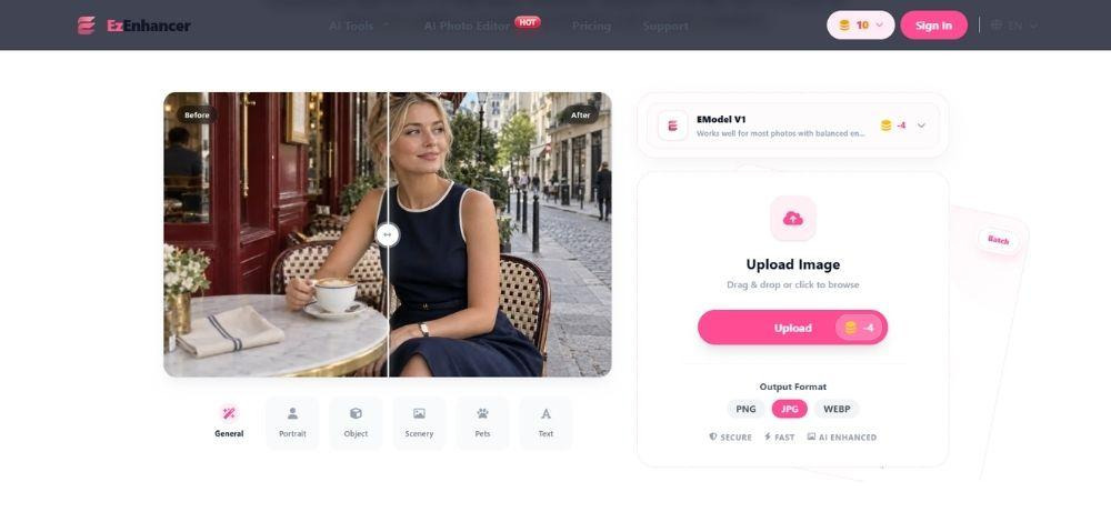 Photo Enhancer-EzEnhancer