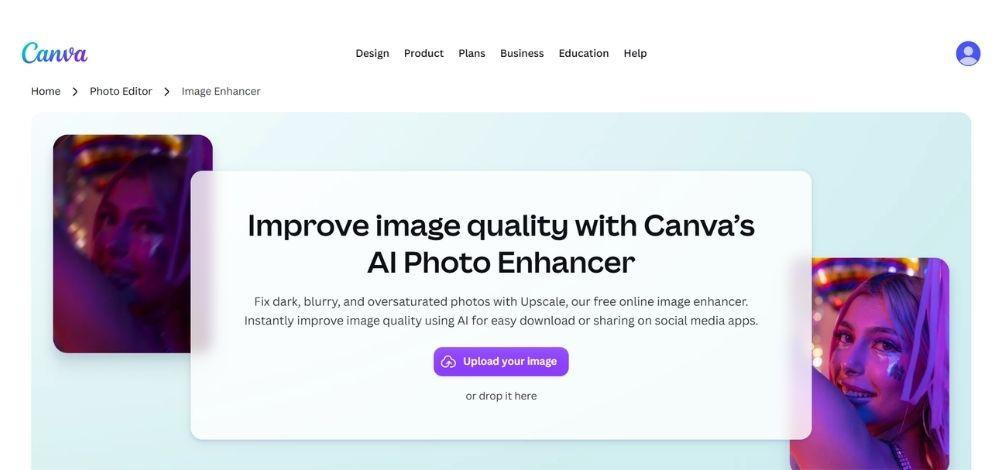 Photo Enhancer-canva